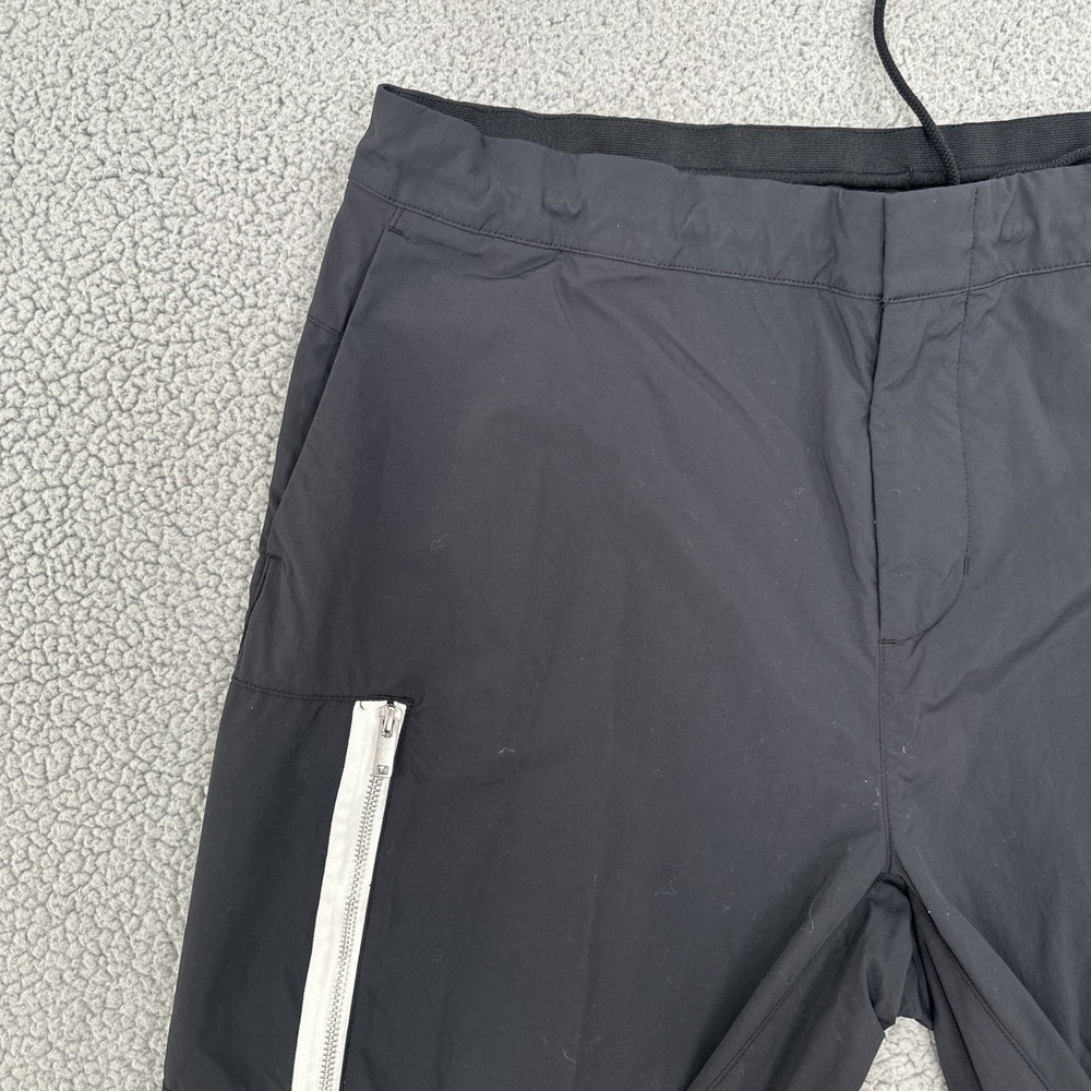 Nike Black Cargo Pants with White Zip Detail - Picture 14 of 16